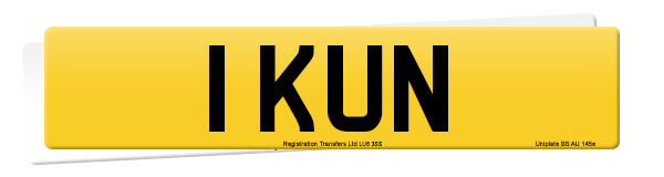 Registration number 1 KUN